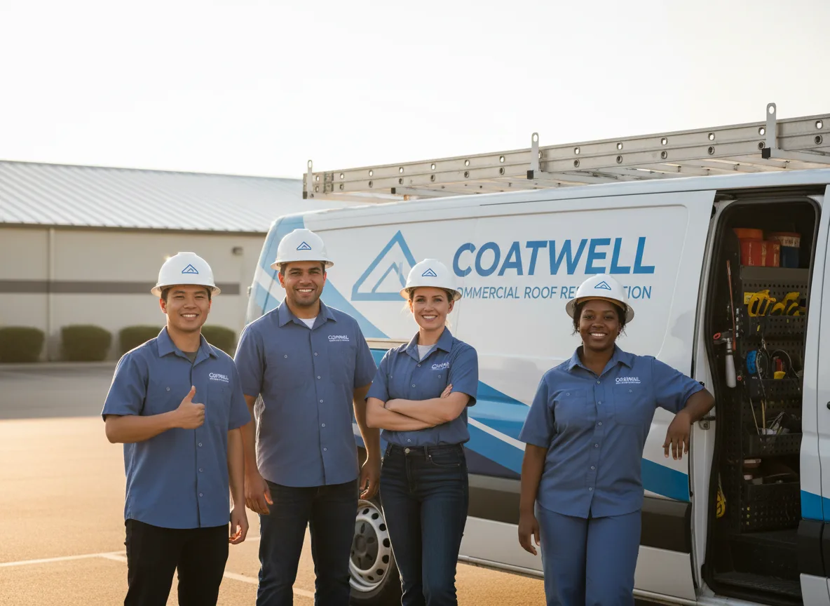 Commercial roof coating company in Strafford, MO